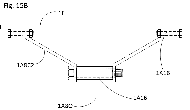 Fig. 15B: Pivot Plate (Front View)