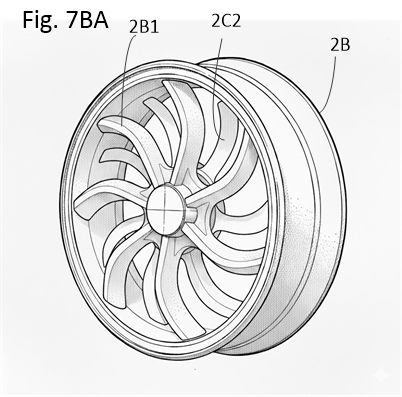 Fig 7BA Wheel Impeller
