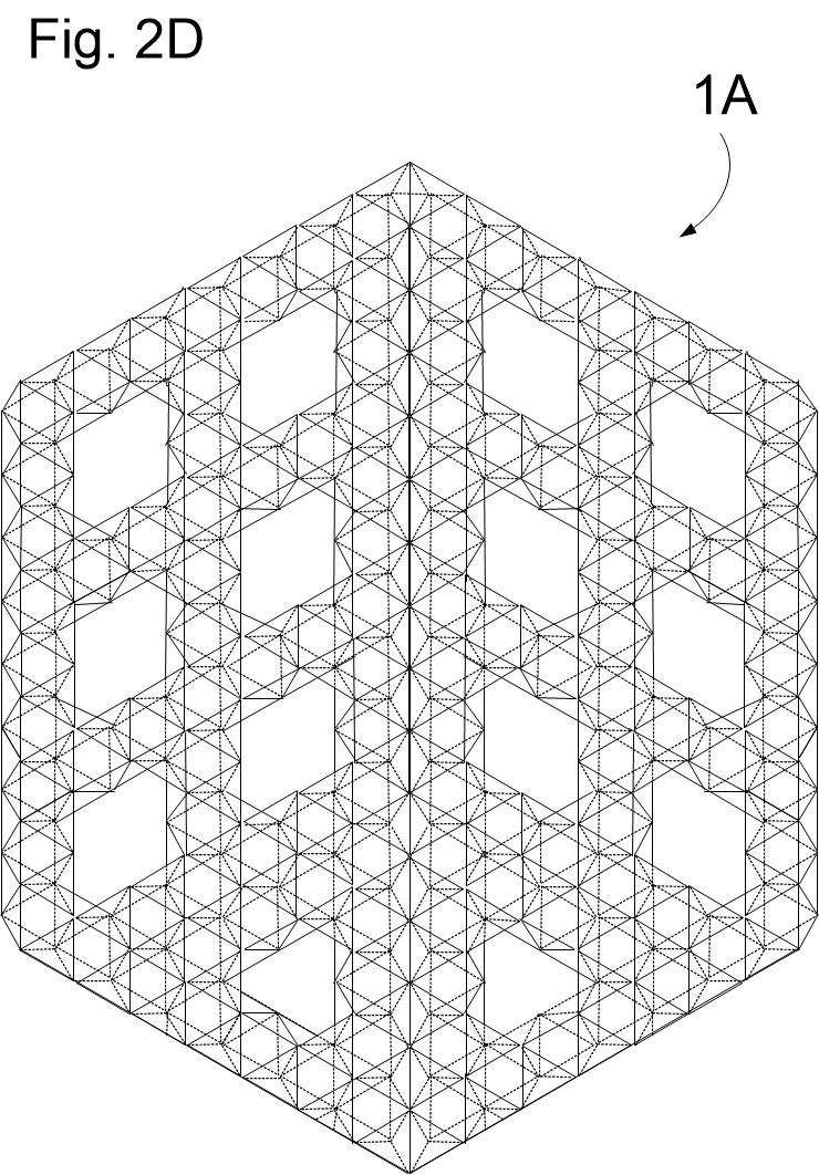 Fig. 2D: Space-frame detail