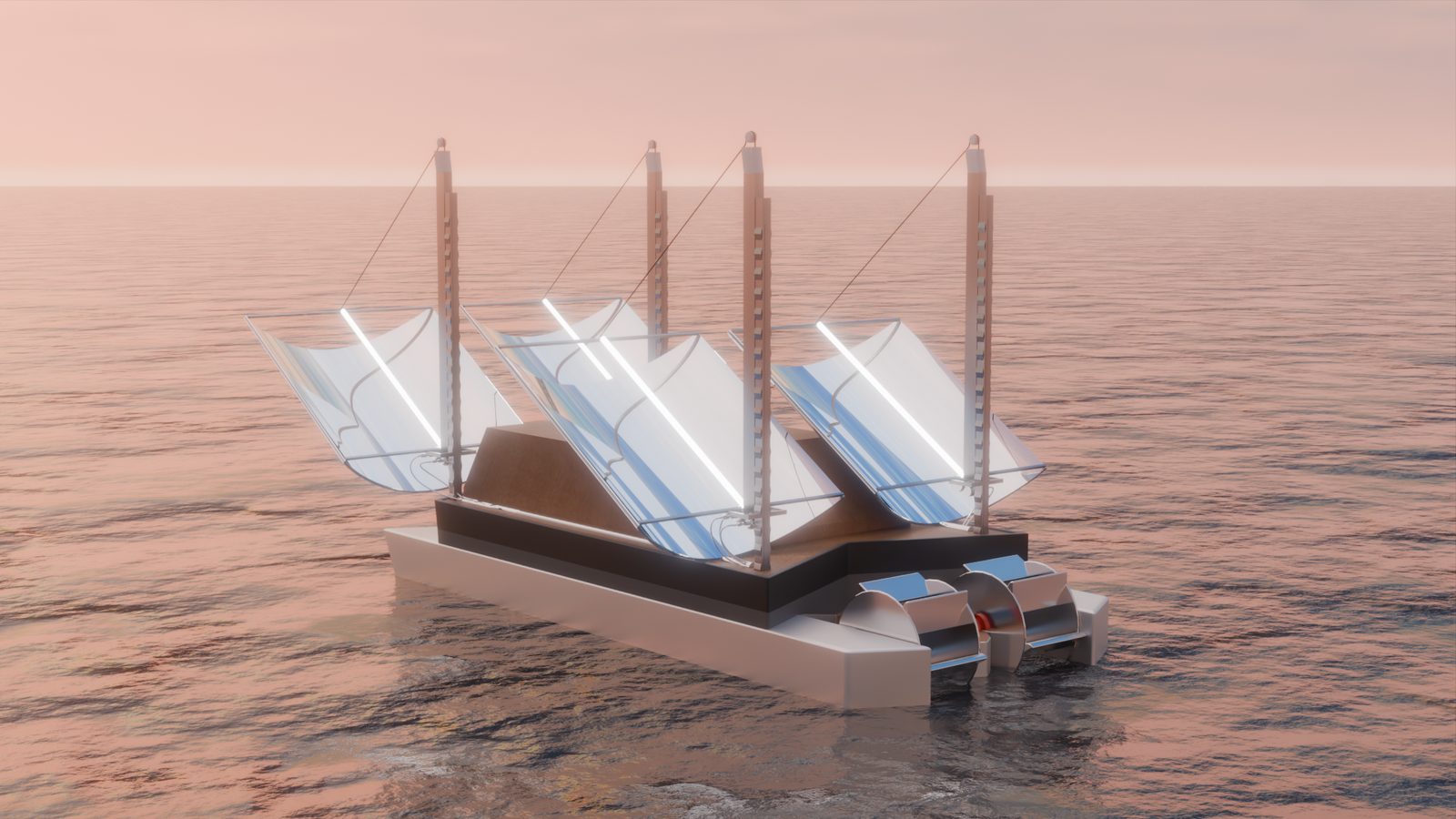 Sails raised